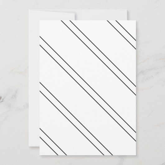 Typographie moderne 2023 Graduation Invitation (Dos)