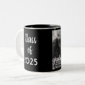 Typographie moderne Classe Black White de Mug 2022 (Devant gauche)