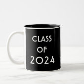 Typographie moderne Classe Black White de Mug 2023 (Gauche)