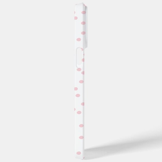 Typographie moderne coque iphone rose avec nom (Verso / Droite)