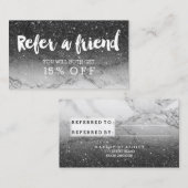 Typographie moderne de référence parties scintilla (Devant / Derrière)