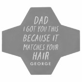 Typographie moderne drôle papa gris cheveux fête d (Plat)