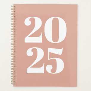 Typographie moderne dusté rose personnalisé année
