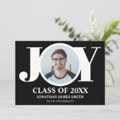 Typographie moderne Faire-part d'obtention d'un di (Debout devant)