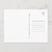 Typographie moderne Gay Enregistrer la date Carte  (Dos)