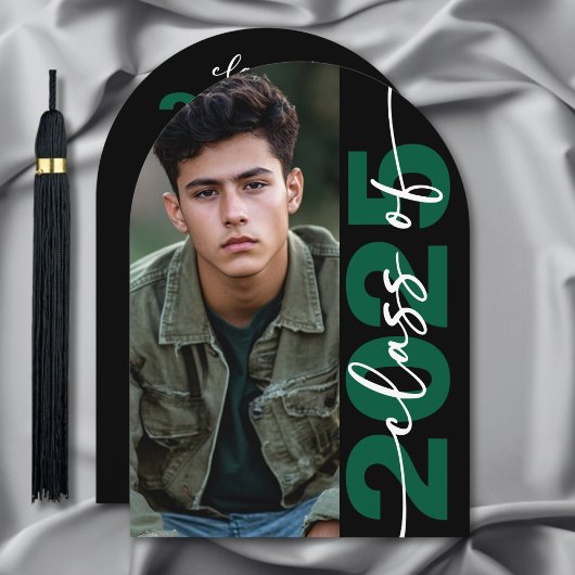 Typographie moderne Gras Arch Grad Faire-part