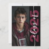 Typographie moderne Gras Faire-part Grad (Devant)