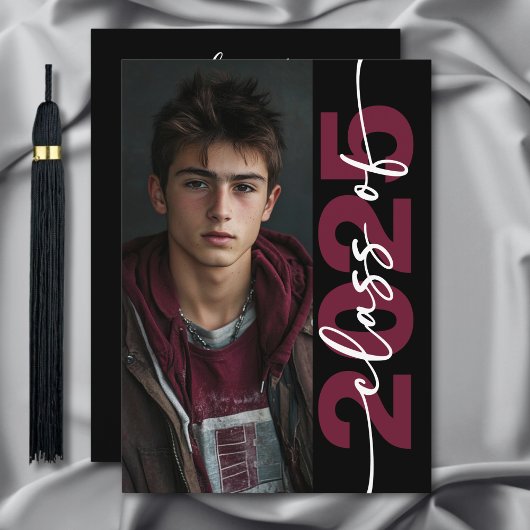 Typographie moderne Gras Faire-part Grad