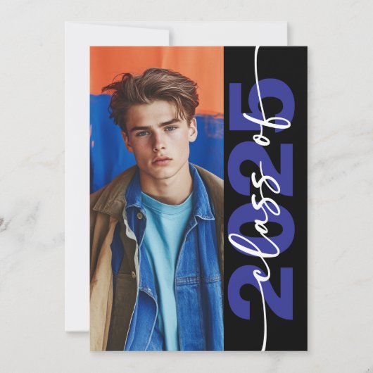 Typographie moderne Gras Faire-part Grad (Devant)