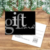 Typographie moderne Gras Noir Ajouter Logo Carte C