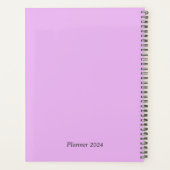 Typographie moderne Lilac Purple Personnalisé (Dos)