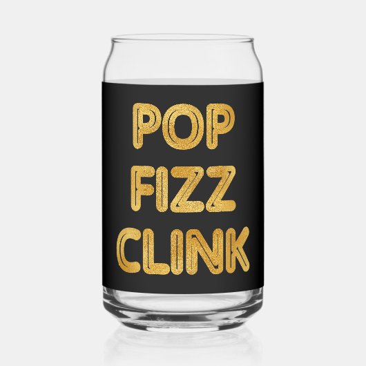 Typographie Moderne Pop Fizz Clink (Recto)