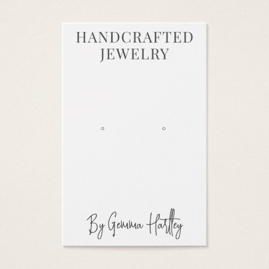 Typographie moderne Porte-Cartes (Devant)