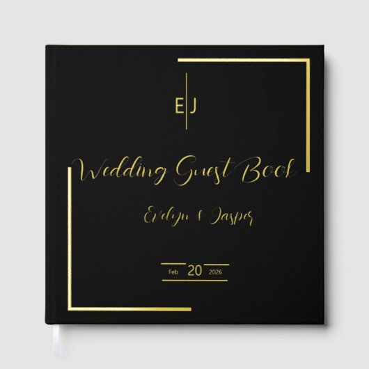 Typographie moderne Premium Black Gold (Recto)