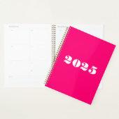 Typographie moderne rose chaud audacieuse année pe (Devant avec enveloppe)