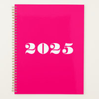 Typographie moderne rose chaud audacieuse année pe