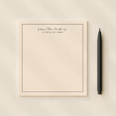 typographie moderne, rose du bureau du bloc-notes