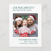 Typographie Noël Moving Faire-part Photo (Devant)