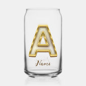 Typographie originale A Monogram Gold (Recto)