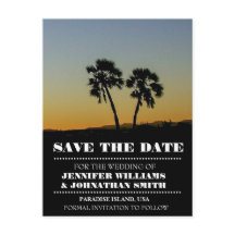 Typographie Palm Enregistrer les cartes de dates