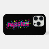 Typographie Passion Vibrante - Rétro Art Pop Aes d (Verso Horizontal)