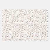 Typographie Pastel Papier d'enveloppement de vacan (Devant 2)