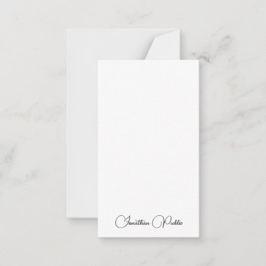 Typographie personnalisée Nom du script Modèle Mod (Devant)