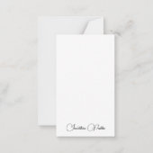 Typographie personnalisée Nom du script Modèle Mod (Dos)