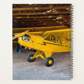 Typographie "pilote", avion & photo, Monogramme (Dos)