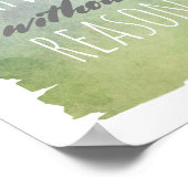 typographie poster errer sans raison (Coin)