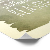 typographie poster errer sans raison (Coin)