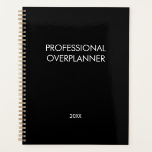 Typographie simple moderne professionnelle noire