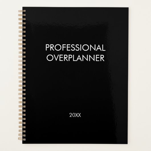 Typographie simple moderne professionnelle noire (Devant)