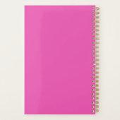 Typographie simple moderne rose Girl Bold (Dos)
