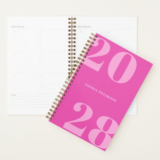 Typographie simple moderne rose Girl Bold (Devant avec enveloppe)