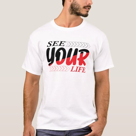 Typographie T-Shirt Design (Devant)
