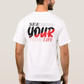 Typographie T-Shirt Design (Dos)