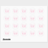 Typographie tendance Enregistrer Stickers Date, ro (Feuille)