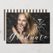 Typographie urbaine | Faire-part des diplômés en s (Devant / Derrière)