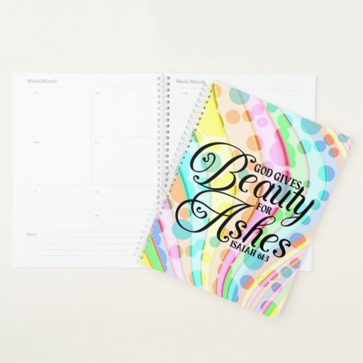 Typographie Verse De La Bible Noire - Beauté Des C (Devant avec enveloppe)