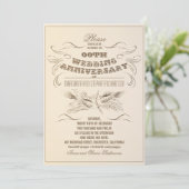 typographie vintage faire vieillir invitations d'a (Debout devant)