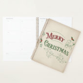 Typographie vintage Joyeux Noël (Devant avec enveloppe)