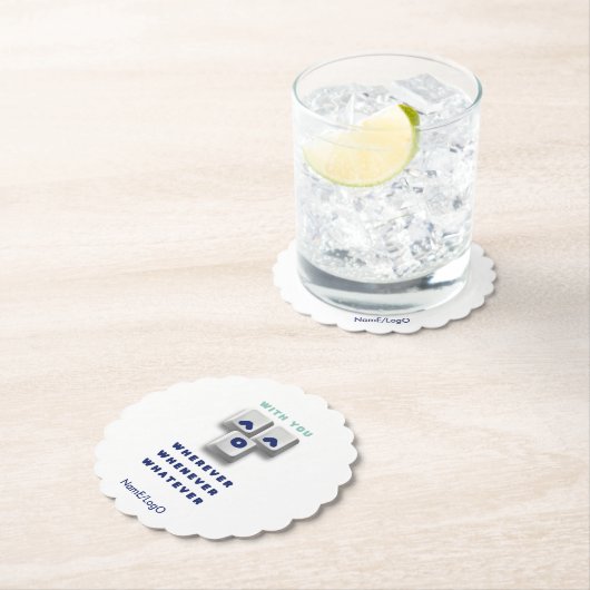 typography_2_with you_2 kartonnen onderzetters (Insitu)