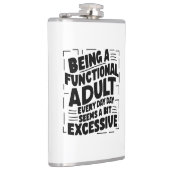 Typography design  Motivational Heupfles (Rechts)