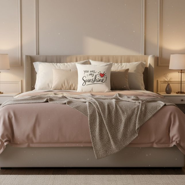 Typography motivational quote elegant  kussen (Creator heeft geüpload)