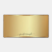 Typography Script Name Elegant Gold Modern Simple (Recto)