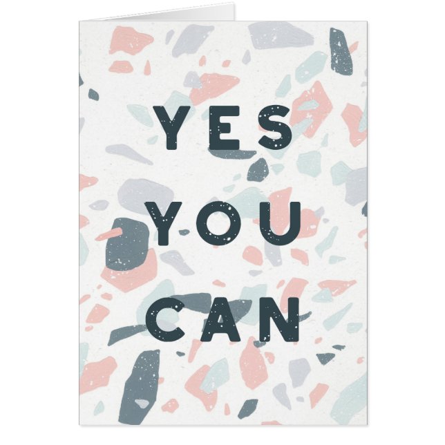 Typography - Yes You Can (Devant)