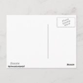 Typwriter Birthday Greeting Briefkaart (Achterkant)