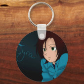 Tyra-ontwerptoetsen Sleutelhanger (Voorkant)