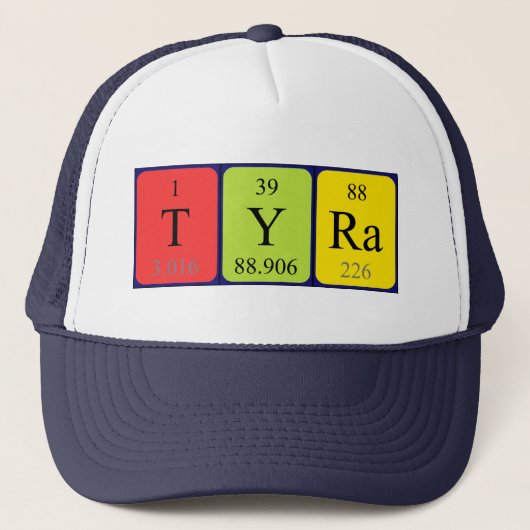 Tyra periodiek table name pet (Voorkant)